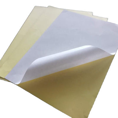 Chemisch-mechanische Zellstofffarbe gelb selbstklebendes Aufkleberpapier