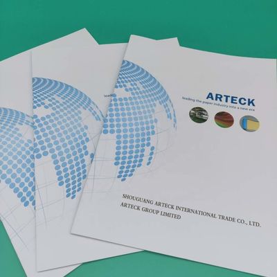 Chemische Zellstoff-Zertifizierung C2s Kunstkarte 100% Jungfruchtzellstoff beschichtet 2 SIide Papier in Rollen