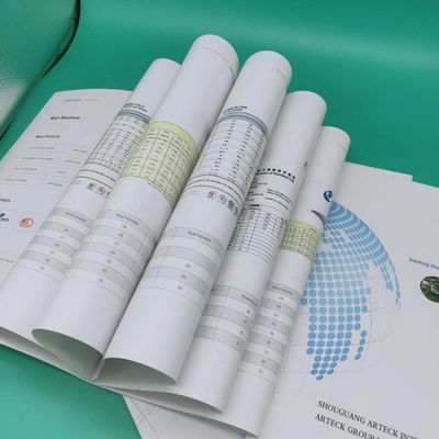 Chemische Zellstoff-Zertifizierung C2s Kunstkarte 100% Jungfruchtzellstoff beschichtet 2 SIide Papier in Rollen