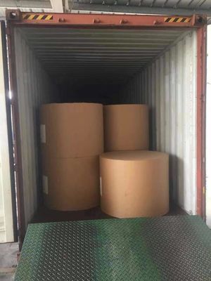 Anti-Curl-Copy-Papier Jumbo-Rolle zum Schneiden von A4 aus Holzzzellstoff