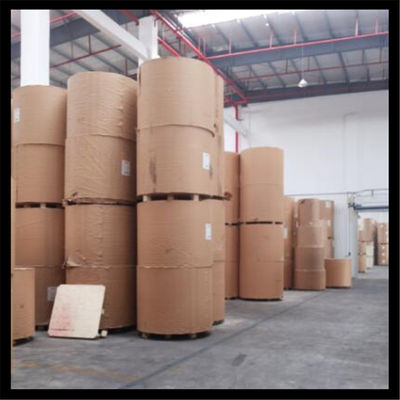 Anti-Curl-Copy-Papier Jumbo-Rolle zum Schneiden von A4 aus Holzzzellstoff