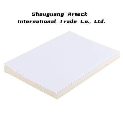 Kunstpapier mit Oberfläche aus Jungfruchtzellstoff 80 gm 90 gm 100 gm 150 gm 170 gm 300 gm für den Enddruck