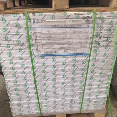 60/70/80gsm Bindungspapier für den Druck von Übungsbüchern aus chemisch-mechanischer Zellstoffmasse