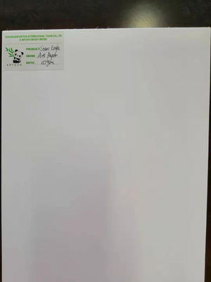Offest-Druck Papier mit doppelseitigem Kunstlack in Ream-Verpackung mit Druckservice