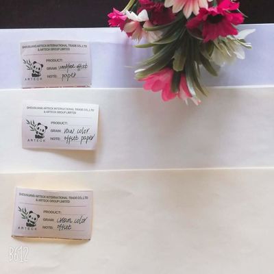 Nicht beschichtetes, zweiseitiges, holzfreies Offsetpapier mit bestenfalls jungfräulichem Holzpulp