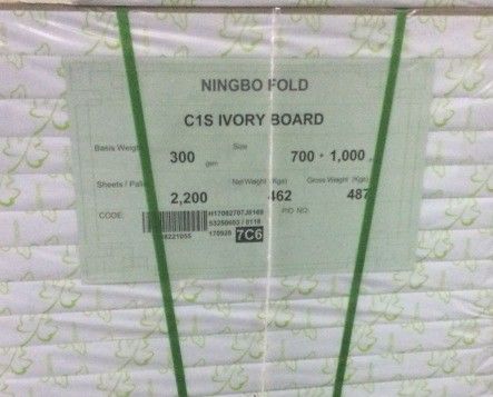 Beschichtete GC1/C1S/Elfenbeinplatten aus Ningbo/APP/Chenming/Bohui/IP Sonnenfabriken Virgin Pulp