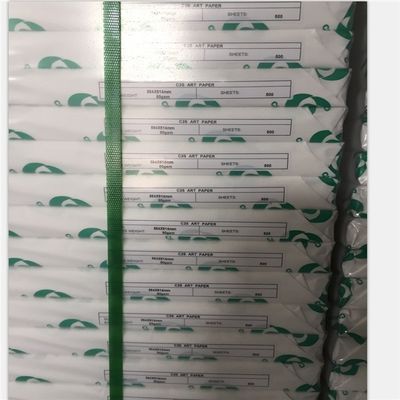 Offsetdruck kompatibel 80/90gsm C2S Kunstpapier Glanz für Zeitschriftendruck