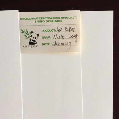 Offsetdruck kompatibel 80/90gsm C2S Kunstpapier Glanz für Zeitschriftendruck