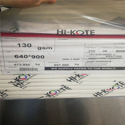 Offsetdruck kompatibel 80/90gsm C2S Kunstpapier Glanz für Zeitschriftendruck