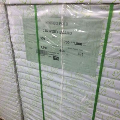 Beschichtetes Ningbo Fold C1S Elfenbeinkarton 190-400 gm für professionelles Laserdruck