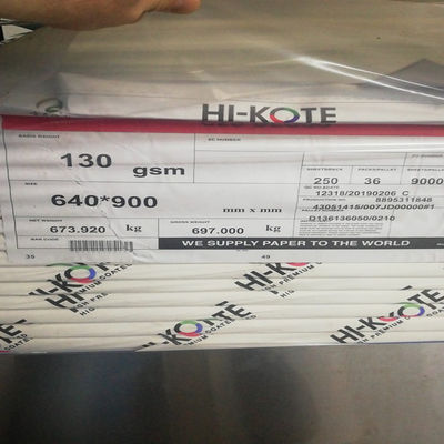 80-200gm C2S/ Kunstpapier für Zeitschriften Druckhelligkeit 92% Papiertyp Schreibpapier