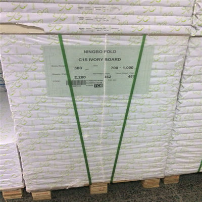 250 gm Papier mit Beschichtung Ningbo Fold FBB für Medizinverpackungen