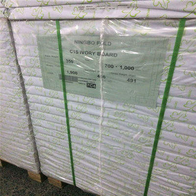 250 gm Papier mit Beschichtung Ningbo Fold FBB für Medizinverpackungen
