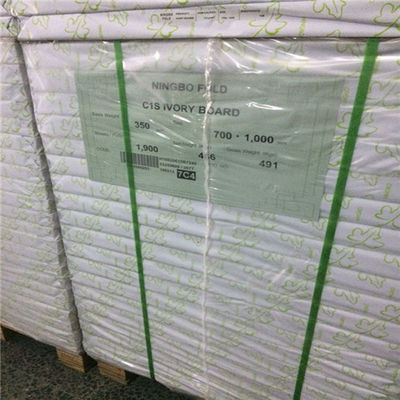 AAA-Klasse Ningbo Fold C1S/FBB/Elfenbeinkarton für Verpackung und Druck 711*1118